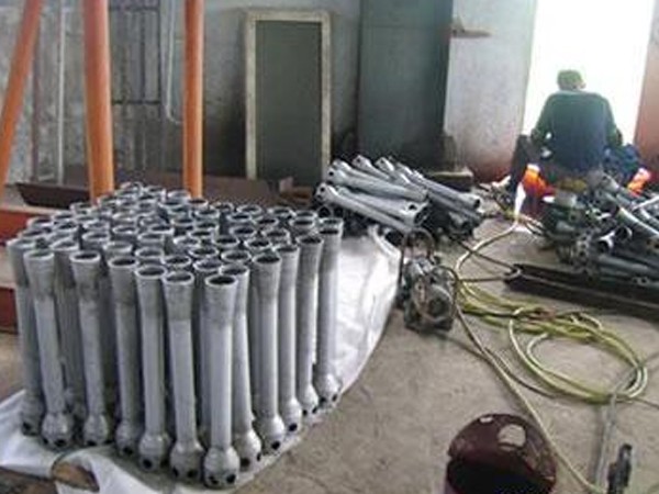 孟成药业发酵罐空气节能环喷装置现场